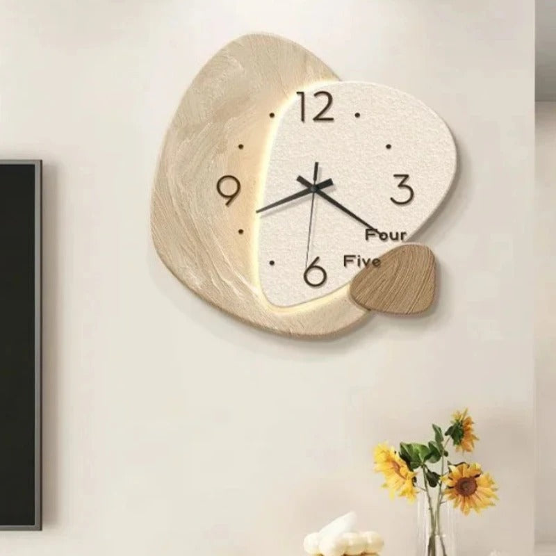 horloge murale led retroéclairé
